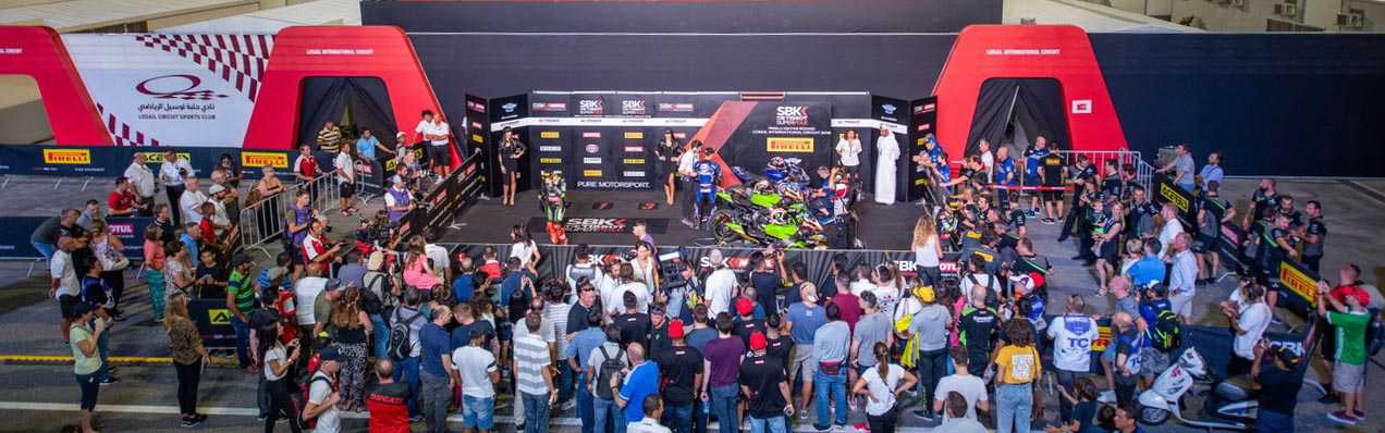 #QATWorldSBK: WorldSBK prepares to offer outstanding evening entertainment in Qatar