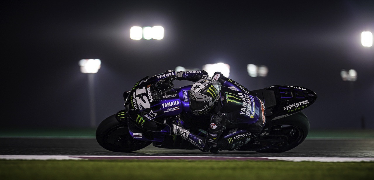 Viñales heads Yamaha top three lockout in Qatar