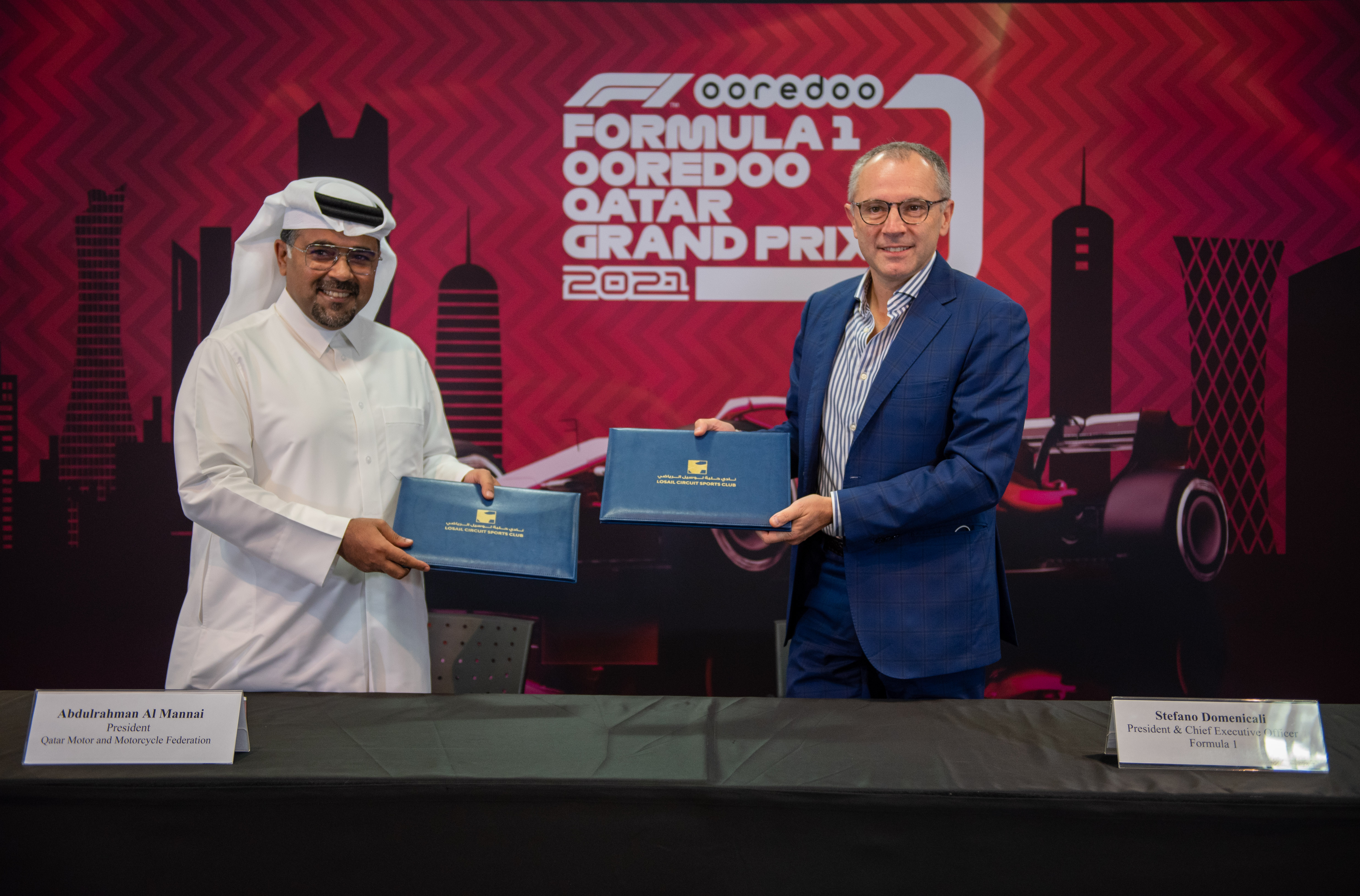 QATAR TO STAGE FORMULA 1 RACE IN NOVEMBER, ANNOUNCES LANDMARK 11-RACE HOSTING AGREEMENT