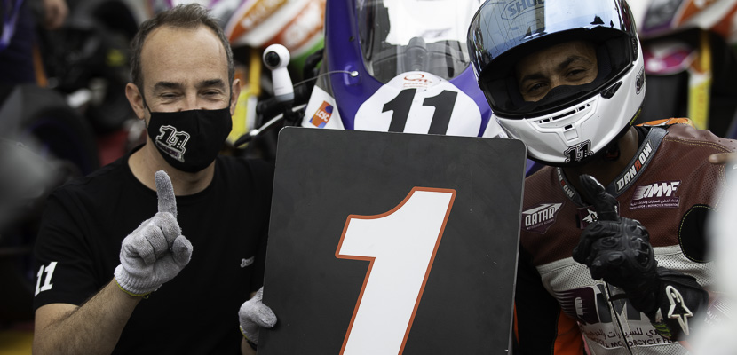Al-Sulaiti and Al-Darwish excelled in the second round of Qatar SuperStock Championship